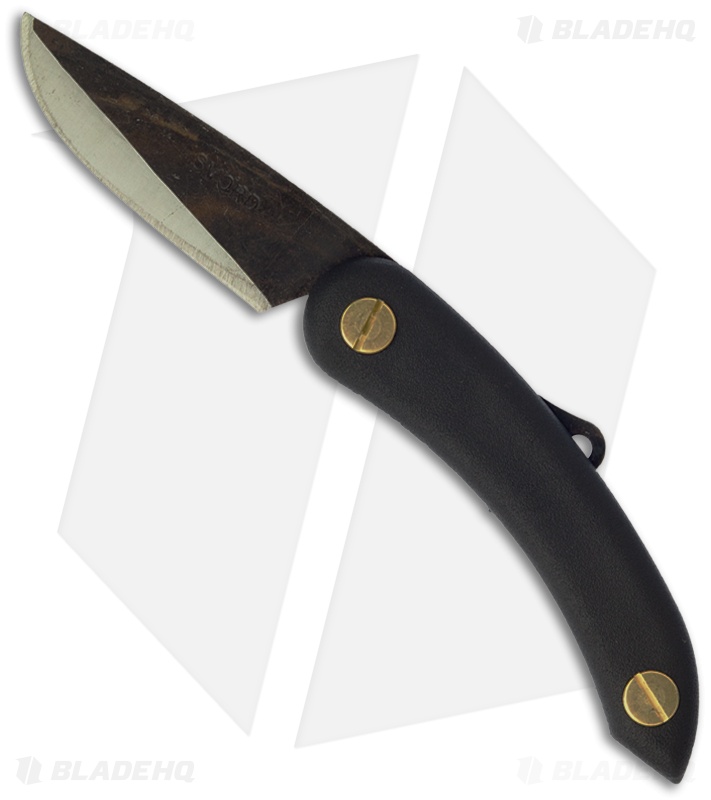 Svord Mini Peasant Knife Friction Folder Black (2.5" Satin)