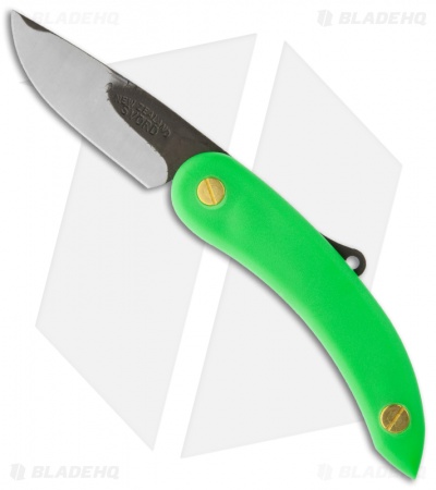 Svord Peasant Knife Friction Folder Green Polypropylene (3.25" Satin)