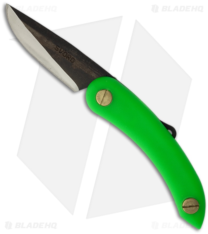 Svord Mini Peasant Knife Friction Folder Green (2.5