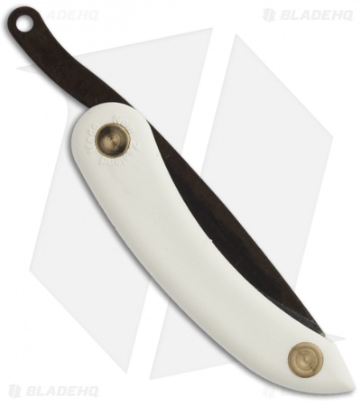 Svord Mini Peasant Knife Friction Folder White (2.5" Satin)