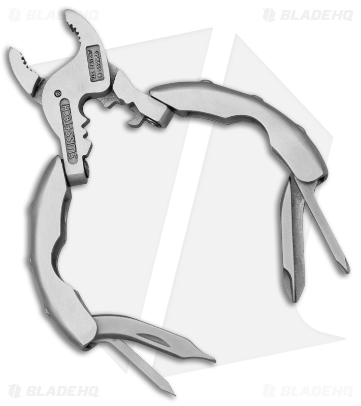 Swiss Tech Micro-Plus EX 9-in-1 Stainless Steel Keychain