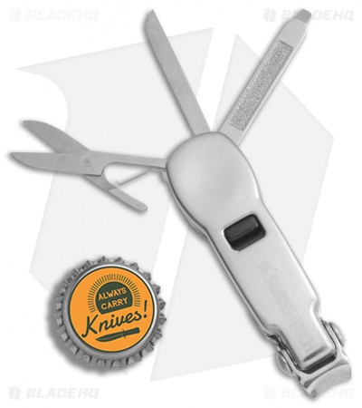 Swiss Tech Smart Clip Ultra 2.0 7 in 1 Personal Care Key Ring Companion SCCSSS