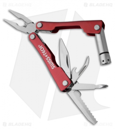 Mini Multi Outil Pliable Swiss Tech - Acier Inox, Tournevis, Excellent état
