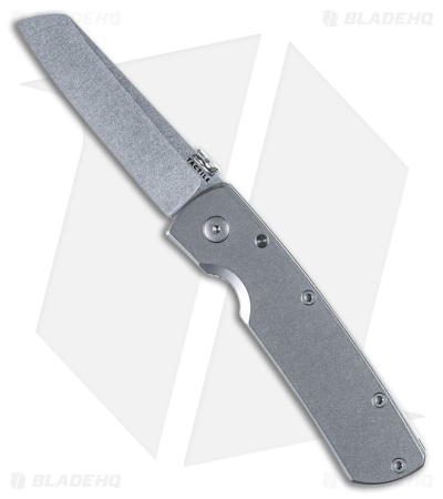 Tactile Knife Co. Mariner 2 Liner Lock Knife Stonewash Titanium (3" SW MagnaCut)