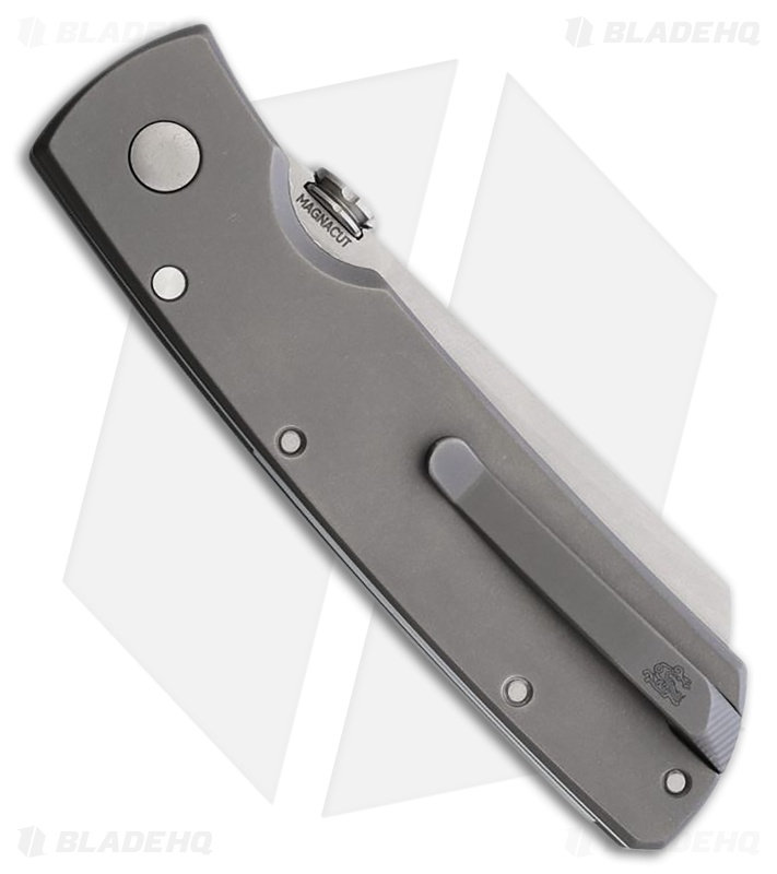 Tactile Knife Co. Mariner 2 Liner Lock Knife Stonewash Titanium (3" SW MagnaCut)