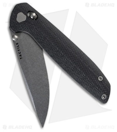 Tactile Knife Co. Maverick MagnaCut Crossbar Lock Knife Black G-10 (3.5" SW)