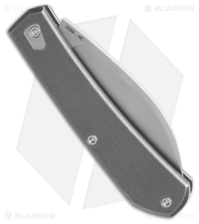 Tactile Knife Co. Ranger Slip Joint Wharncliffe Knife Ti/Micarta (3.15" SW) 