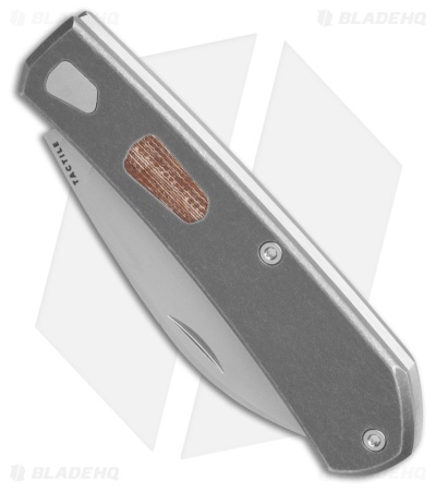 Tactile Knife Co. Ranger Slip Joint Wharncliffe Knife Ti/Micarta (3.15" SW) 