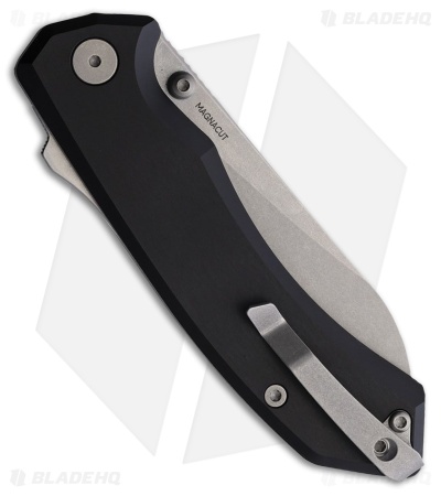 Tactile Knife Co. Chupacabra MagnaCut Superlock Knife Black Aluminum (3.3" SW)