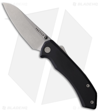 Tactile Knife Co. Chupacabra MagnaCut Superlock Knife Black Aluminum (3.3" SW)