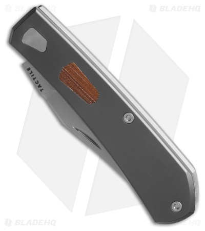 Tactile Knife Co. Ranger Slip Joint MagnaCut Knife Ti/Micarta (3.15" Satin)