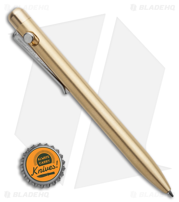 Tactile Turn Bolt-Action 5.5" Mechanical Pencil Brass 0.7mm
