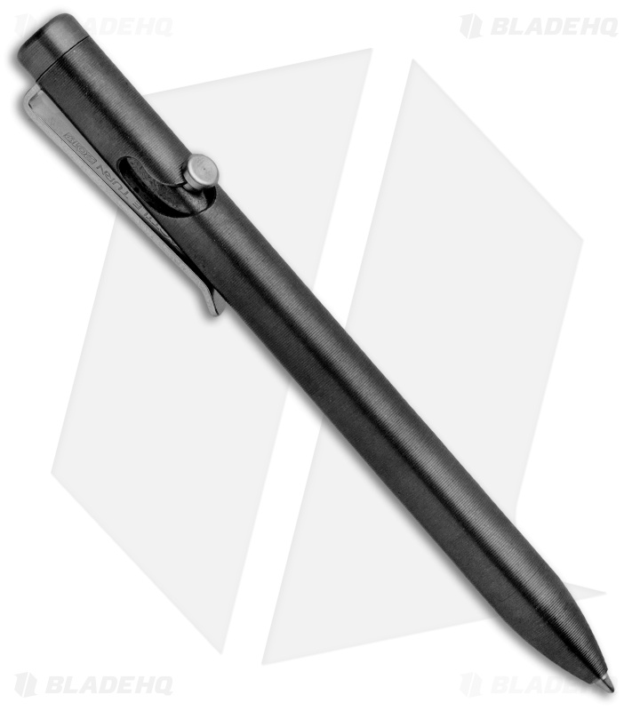 Tactile Turn Bolt-Action Short Pen - Zirconium TT-5231 - Blade HQ