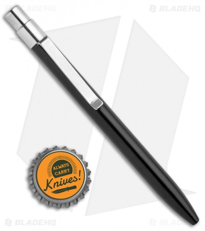 Tactile Turn Click Machined Pen - Black Aluminum TT-6043