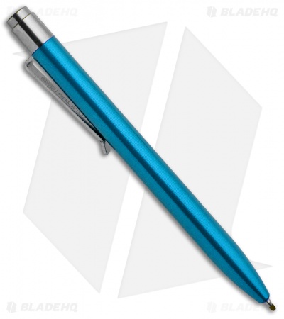 Tactile Turn Click Machined Pen - Blue Aluminum TT-6047