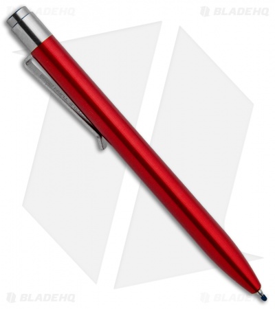 Tactile Turn Click Machined Pen - Red Aluminum TT-6045