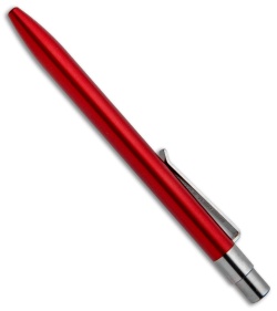 Tactile Turn Click Machined Pen - Red Aluminum TT-6045