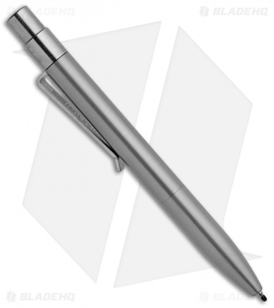 Tactile Turn Click Short Machined Pen - Titanium TT-6002