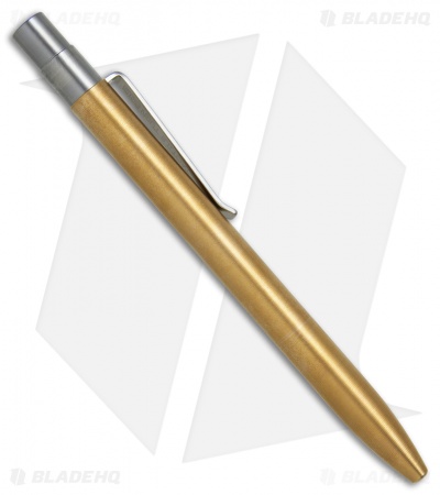 Tactile Turn Mover Machined Pen - Polished Brass TT-6031