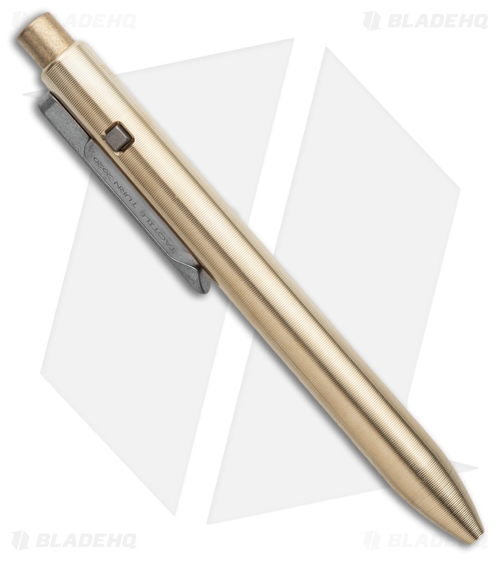 Tactile Turn Side Click Mini 4.6" Pen Bronze Blade HQ