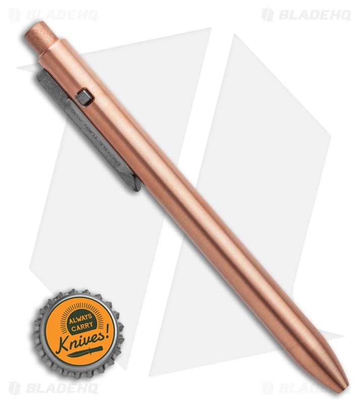 Tactile Turn Side Click Short 5.4" Pen Copper