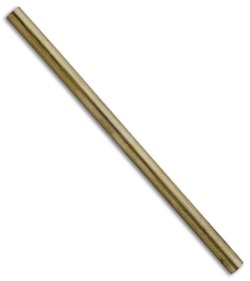 Tallen Brass Handle Pin w/ Frog Silhouette