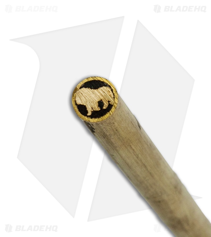 Tallen Brass Handle Pin w/ Lion Silhouette 