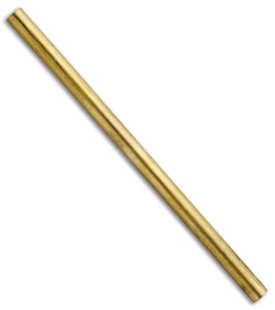 Tallen Brass Handle Pin w/ Lion Silhouette