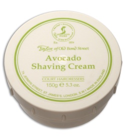 Taylor of Old Bond Street Avocado Shaving Cream Bowl (150g) 01006