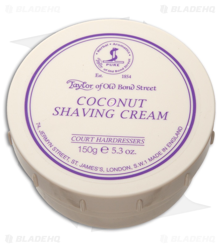 Taylor of Old Bond Street Coconut Shaving Cream Bowl (150g) 01016