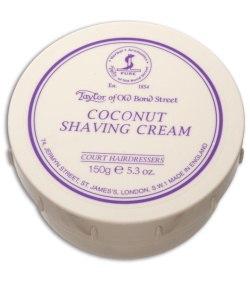 Taylor of Old Bond Street Coconut Shaving Cream Bowl (150g) 01016