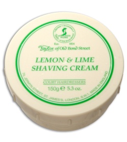 Taylor of Old Bond Street Lemon & Lime Shaving Cream Bowl (150g) 01005