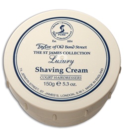 Taylor of Old Bond Street St. James Collection Shaving Cream Bowl (150g) 01015