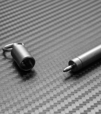 TEC Accessories PicoPen Ultimate Keychain Pen (Titanium)