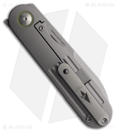 Terrain 365 Narwhal Frame Lock Knife Titanium (3.5" Terravantium)