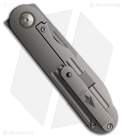 Terrain 365 Narwhal Frame Lock Knife Ti/Carbon Fiber (3.5" Terravantium)