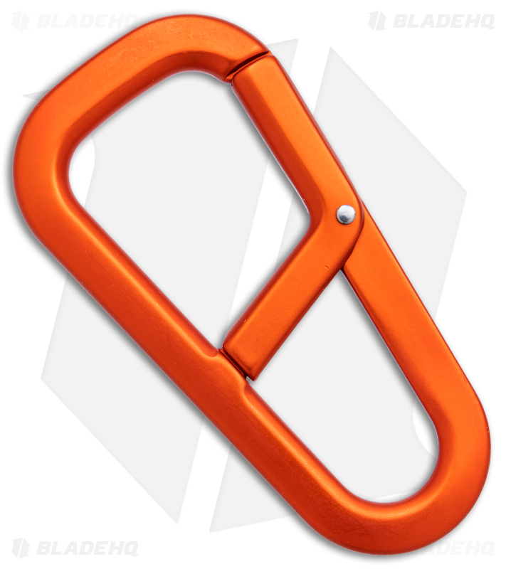 The James Brand The Hardin Carabiner - Orange - Blade HQ