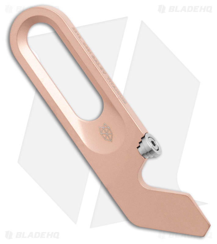 The James Brand The Halifax Stainless Bottle Opener - Rose Gold 