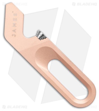 The James Brand The Halifax Stainless Bottle Opener - Rose Gold 