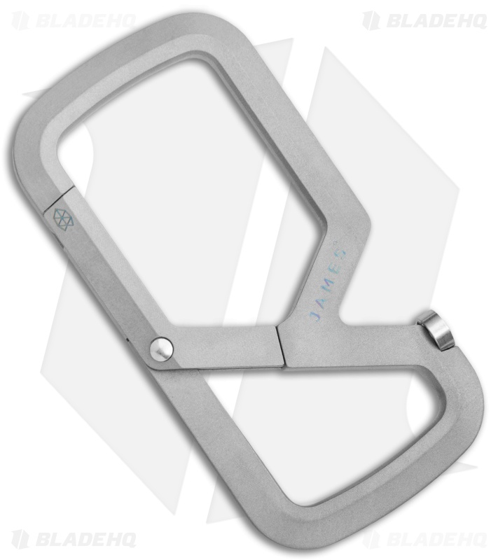 The James Brand The Mehlville Carabiner - Titanium