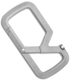 The James Brand The Mehlville Carabiner - Titanium