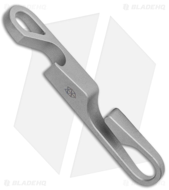 The James Brand The Midland Titanium Key Hook Bottle Opener - Gray