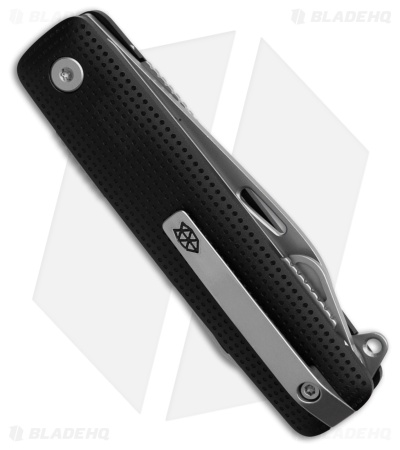 The James Brand The Helton Multi-Tool Black Al Stainless Blade (10-in-1)