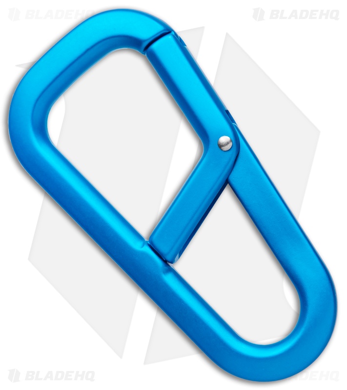 The James Brand The Hardin Carabiner - Blue Cerulean