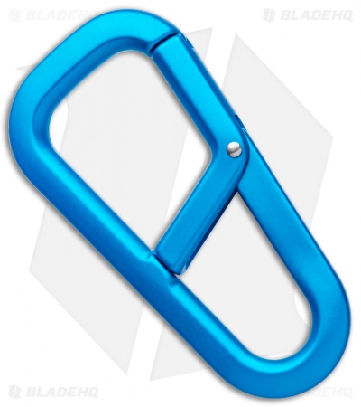 The James Brand The Hardin Carabiner - Blue Cerulean