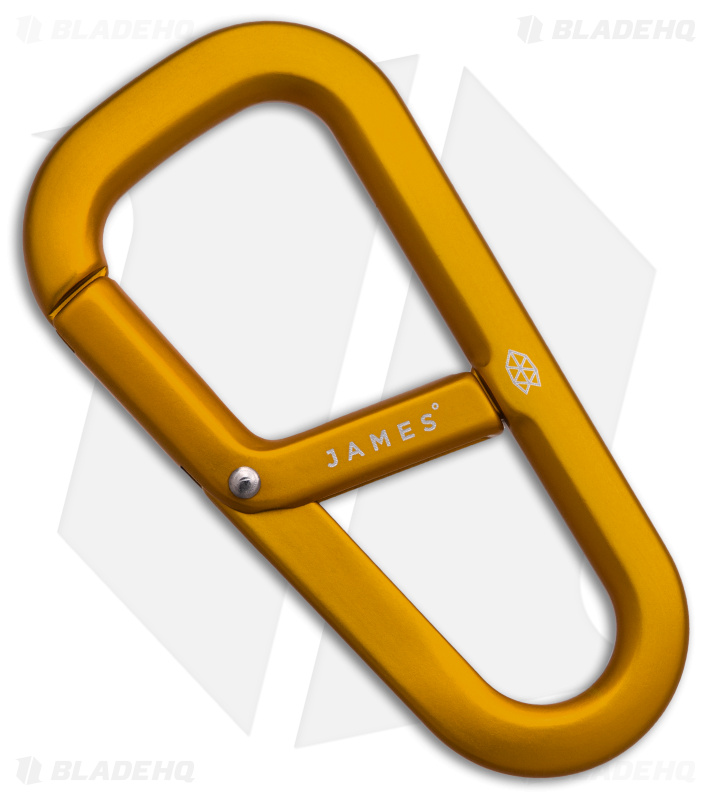 The James Brand The Hardin Carabiner - Canary Yellow