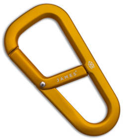The James Brand The Hardin Carabiner - Canary Yellow