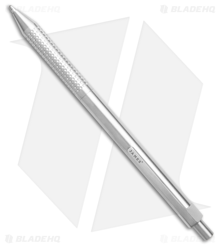 The James Brand The Burwell Stainless Steel EDC Pen (Silver)
