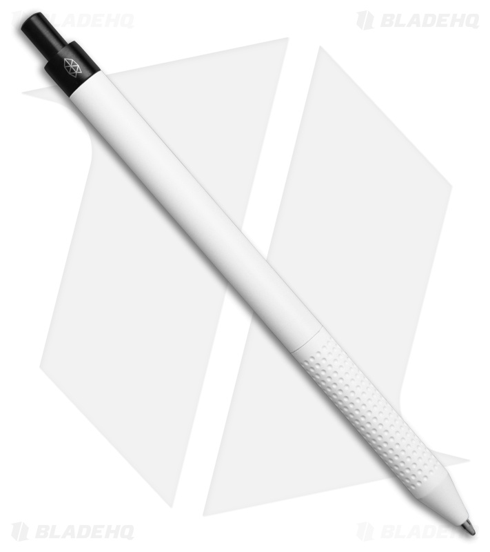 The James Brand The Burwell Stainless Steel EDC Pen (White/Black)  