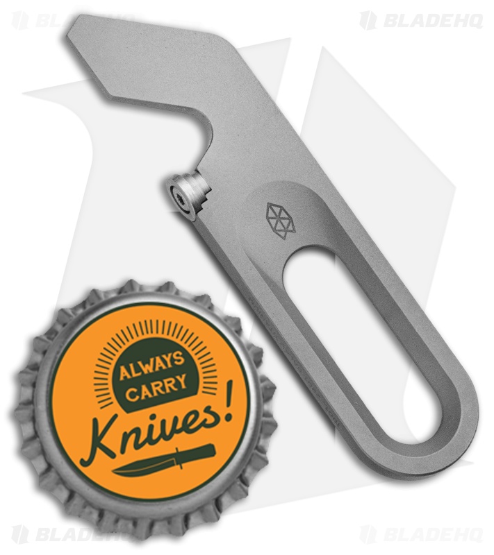 The James Brand The Halifax | Bottle Opener | Titanium - Blade HQ
